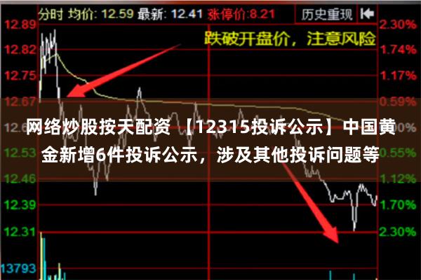 网络炒股按天配资 【12315投诉公示】中国黄金新增6件投诉公示，涉及其他投诉问题等