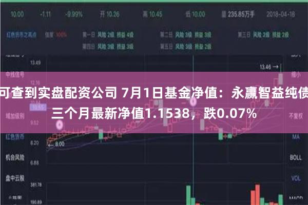 可查到实盘配资公司 7月1日基金净值：永赢智益纯债三个月最新净值1.1538，跌0.07%