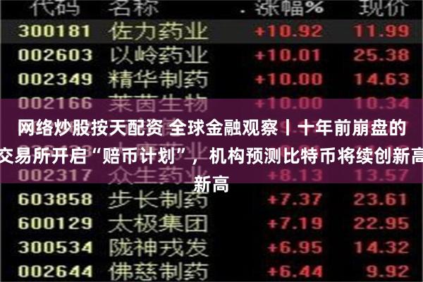 网络炒股按天配资 全球金融观察丨十年前崩盘的交易所开启“赔币计划”，机构预测比特币将续创新高